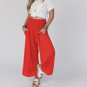 Three Bird Nest Aurora flowy wide leg Boho pants